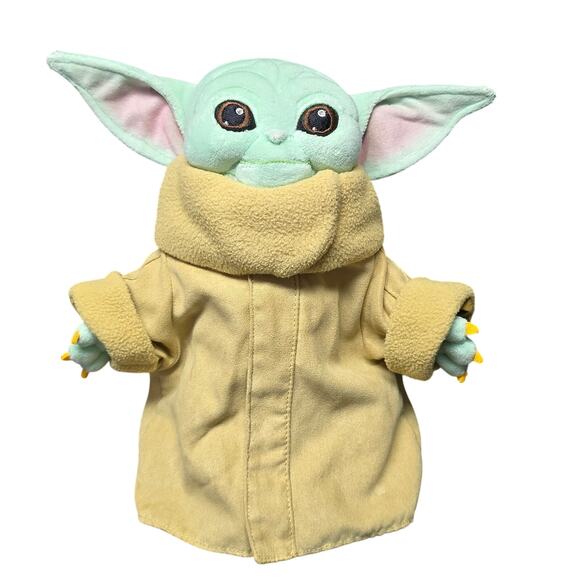 Star Wars Mandalorian Grogu Baby Yoda The Child Disney Store Stuffed Plush 11'' - Picture 9 of 9